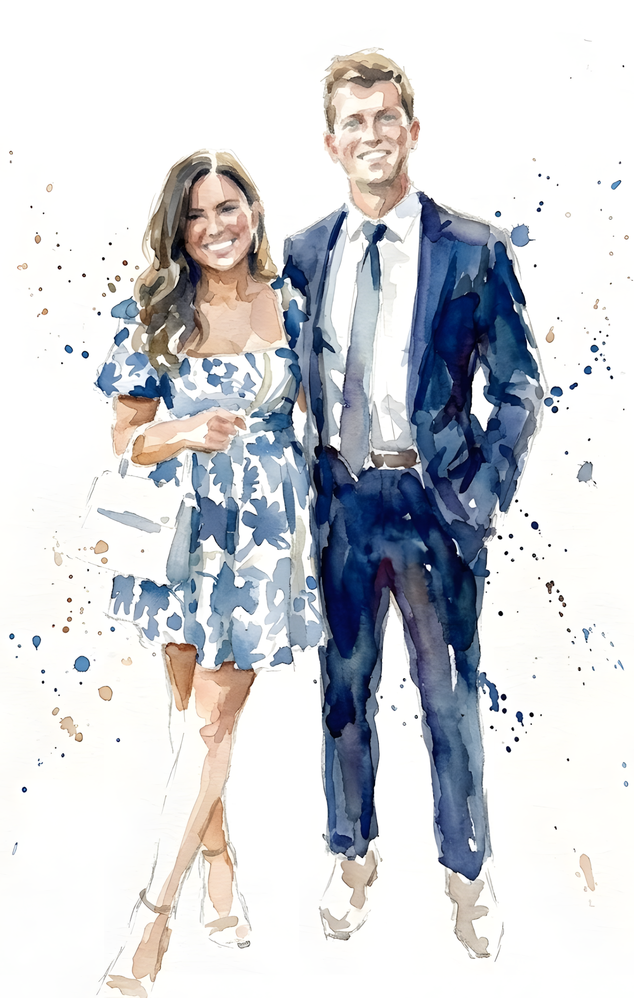 Aquarell — Sophie & Elias